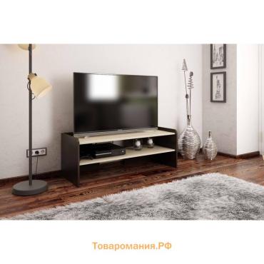 Тумба под ТВ «Нота», 1200×460×440 мм, цвет дуб сонома / венге