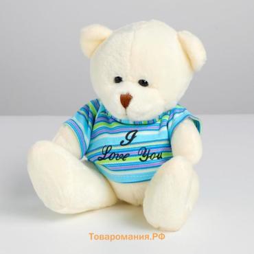 Мягкая игрушка «Мишка в футболке», МИКС