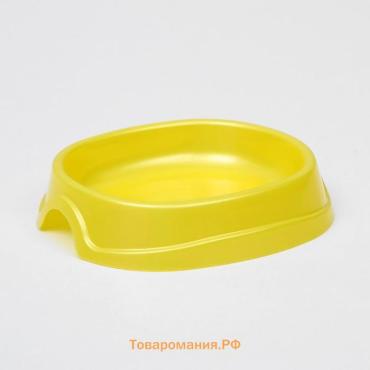 Миска №1 "Нулевка" 200 мл, 13,5 х 12,5 х 3 см, желтый перламутр