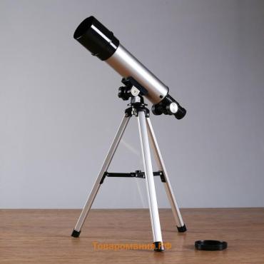 Телескоп настольный «Натуралист», астрономический, увеличение ×60, ×90, со штативом, со сменными линзами