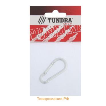 Карабин ТУНДРА krep, DIN5299С, 5×50 мм, оцинкованный, 1 шт.