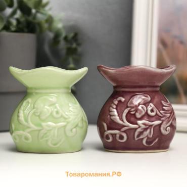 Аромалампа для эфирных масел «Песочный рисунок», волна, МИКС