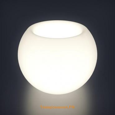 Светодиодное кашпо Sphere L, 102 × 87 × 102 см, IP65, 220 В, свечение RGB
