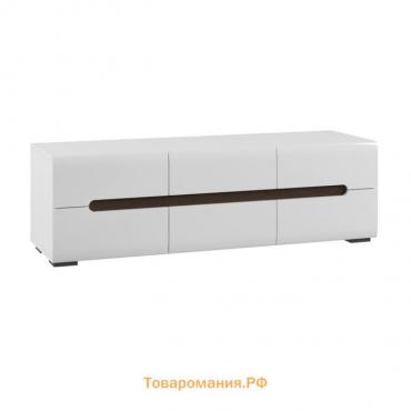 Тумба под ТВ «Хлоя», 1500×430×420 мм, цвет белый глянец / белый