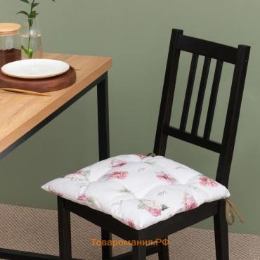 Сидушка на стул  Tenderness, 42×42 см, 100% хлопок, репс 210 г/м²