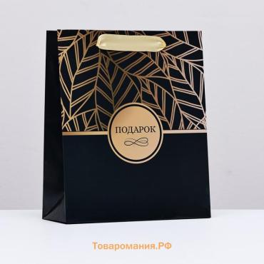 Пакет ламинированный вертикальный «Лучшему мужчине», 21×25×8 см