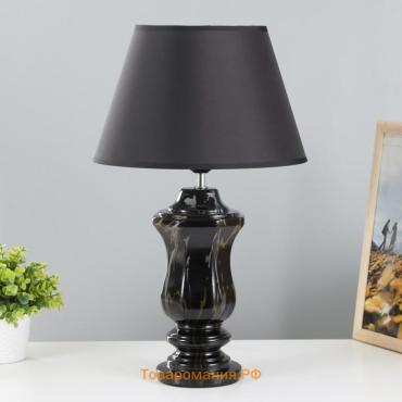 Настольная лампа «Лунет» Е27 40 Вт черный 28×28×45 см RISALUX