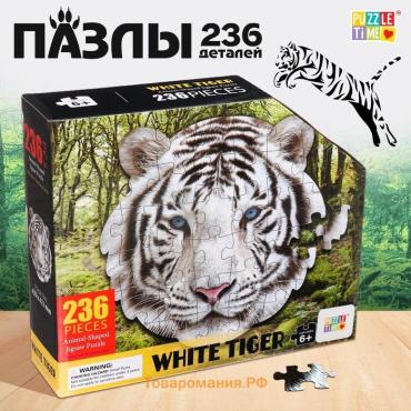 Пазл фигурный «Бенгальский тигр», 236 деталей