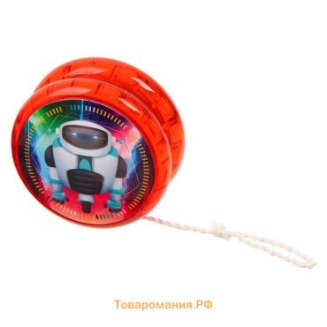 Йо-йо «Робот» световой, МИКС