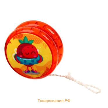 Йо-йо «Фрукты» световой, МИКС